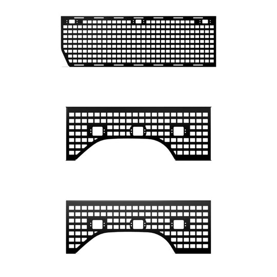 Putco 19-21 Chevy Silverado LD/Sierra LD - 6.5ft (Standard Box) Molle Passenger Side Panel