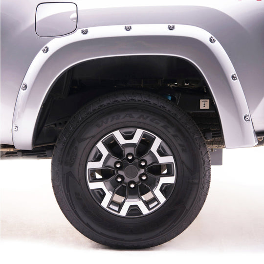 EGR 14+ Toyota Tundra Bolt-On Look Color Match Fender Flares - Set - Silver Sky