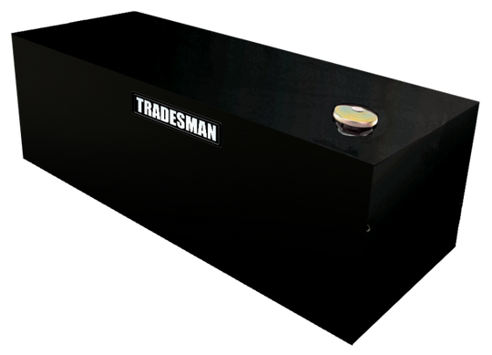 Tradesman Steel Full Size Rectangular Liquid Storage Tank - Black