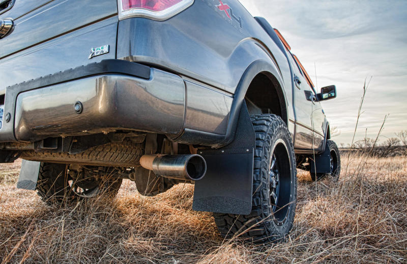 Husky Liners 09-16 Dodge Ram 1500/2500/3500 12in W SS Top Kick Back Front Mud Flaps