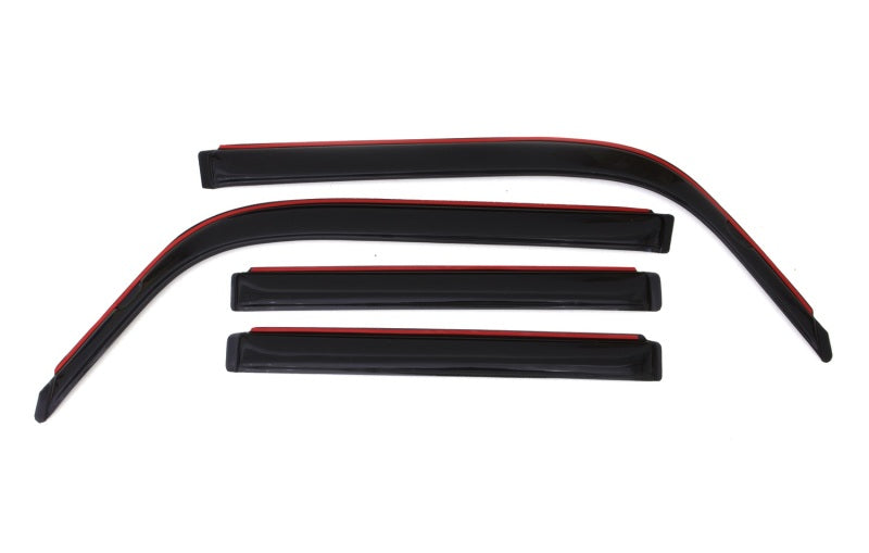 AVS 04-06 Scion XB Ventvisor In-Channel Front &amp; Rear Window Deflectors 4pc - Smoke