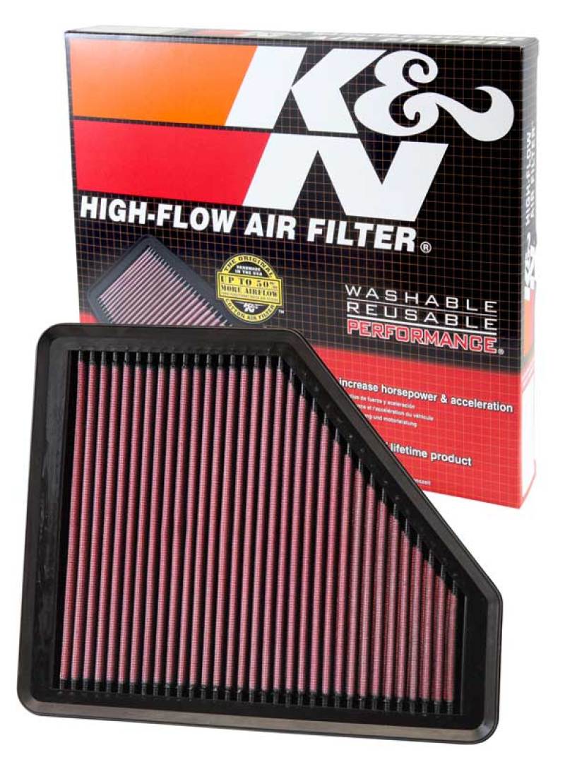 K&amp;N Hyundai Genesis Coupe 2.0T/3.8 Drop In Air Filter