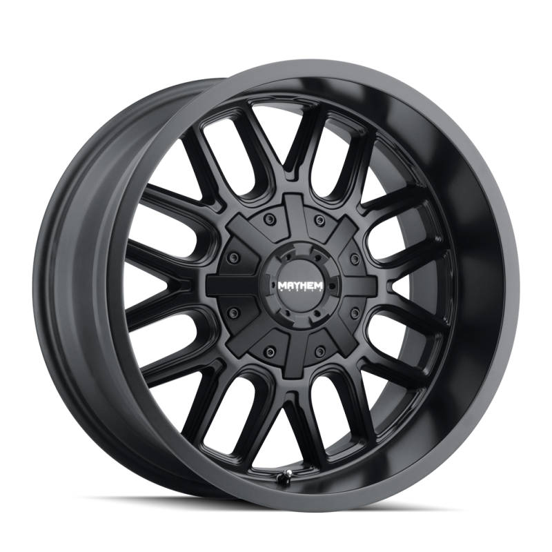 Mayhem 8107 Cogent 17x9 / 8x165.1 BP / -12mm Offset / 130.8mm Hub Matte Black Wheel