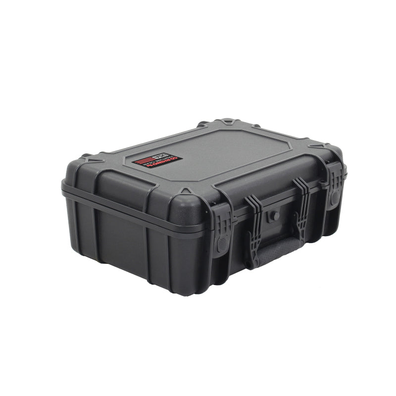 Go Rhino XVenture Gear Hard Case - Medium 18in. / Lockable / IP67 / Automatic Air Valve - Tex. Black