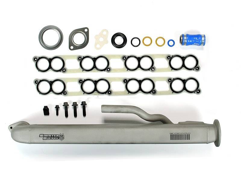 Sinister Diesel 04-07 Ford Powerstroke 6.0L EGR Cooler With Install Kit