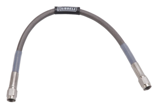 Russell Performance 12in Straight -3 AN Competition Brake Hose