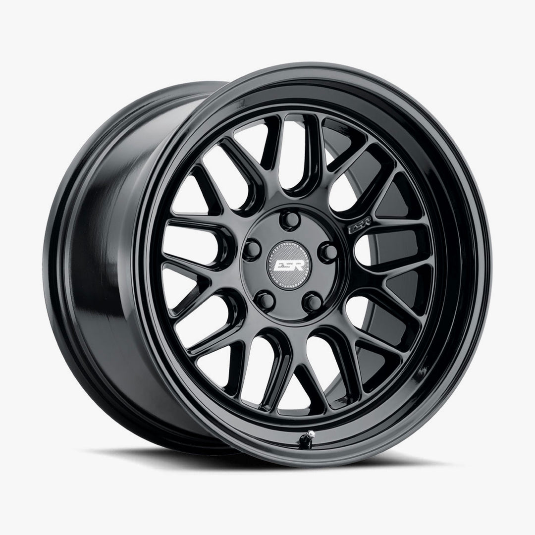 CR1 19X9 5X115 (CUSTOM DRILL) +20 72.56 GLOSS BLACK FACE GLOSS BLACK LIP