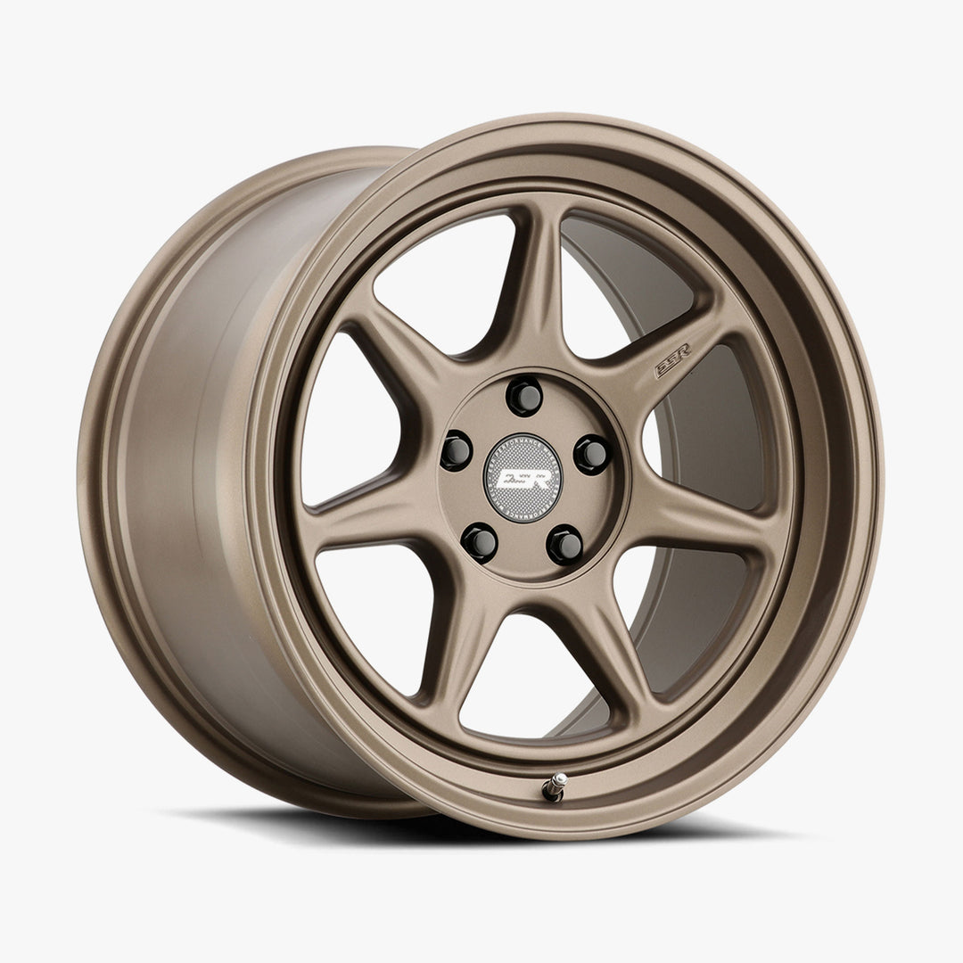 CR7 18X10.5 5X105 (CUSTOM DRILL) +22 72.56 MATTE BRONZE FACE MATTE BRONZE LIP