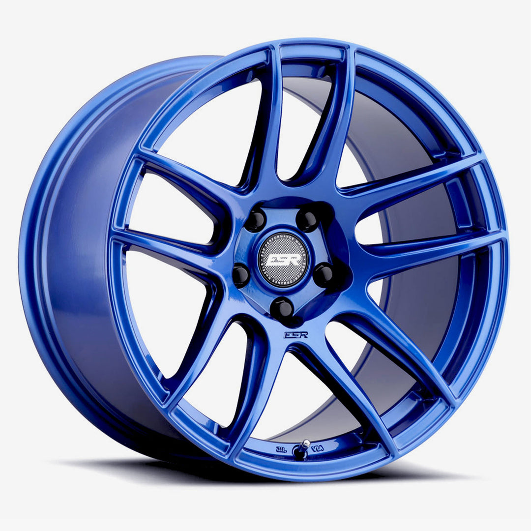CS8 18X8.5 5x115 (Custom Drill) +30 GLOSS APEX BLUE Face GLOSS APEX BLUE Lip