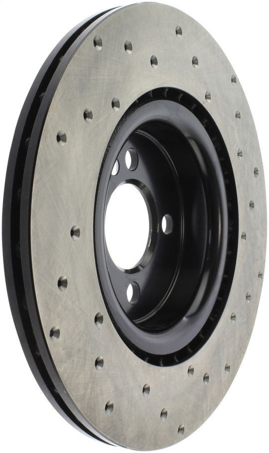 StopTech Sport Cross Drilled Brake Rotor - Front Left