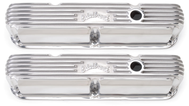 Edelbrock Valve Cover Classic Series Chrysler La 318-340-360 CI V8 Polshed