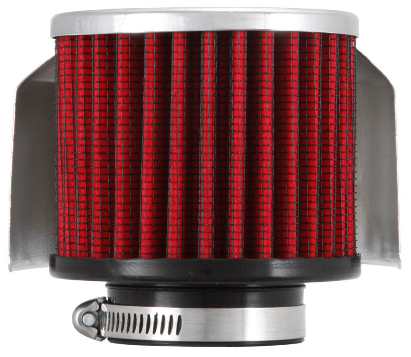 K&amp;N 1.5in Flange ID x 3in OD x 2.5in Height Clamp On Crankcase Vent Filter