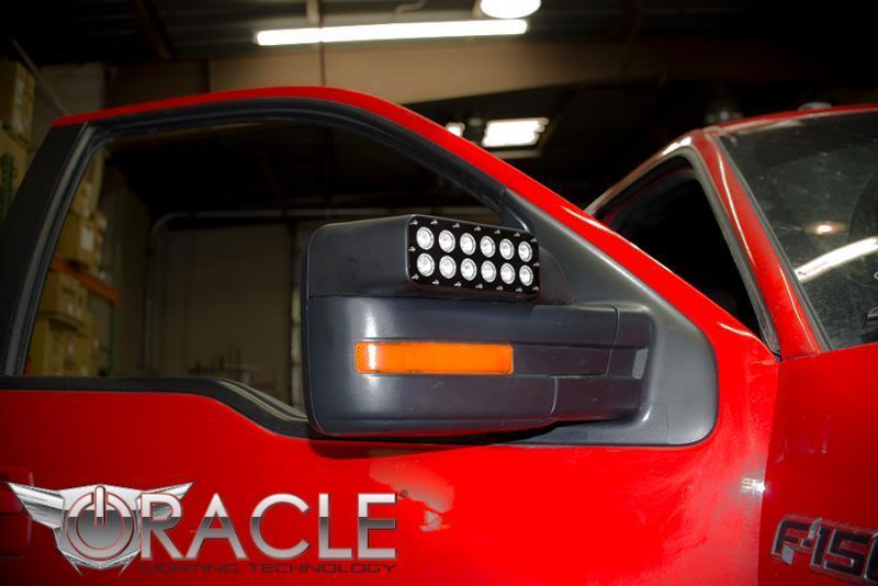 Oracle 09-14 Ford F150/Raptor Off-Road Mirrors - 6000K SEE WARRANTY