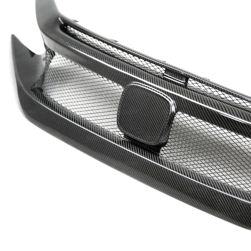 Seibon 17-18 Honda Civic Type R CV-Style Carbon Fiber Front Grill