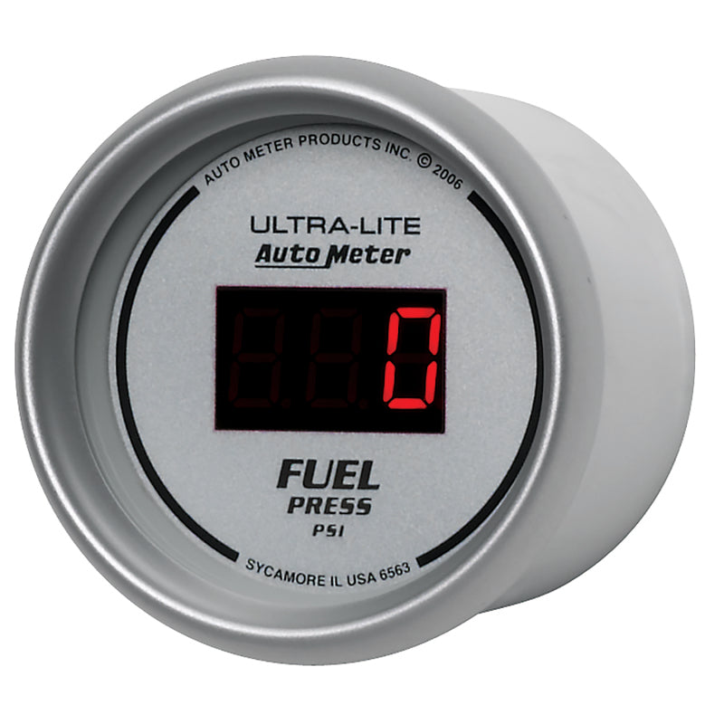 Autometer Ultra-Lite 52MM 5-100 PSI Digital Fuel Pressure Gauge