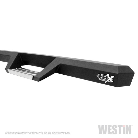 Westin 10-17 Toyota 4Runner Trail Edition (Excl. Ltd) HDX Stainless Drop Nerf Step Bars - Tex. Blk