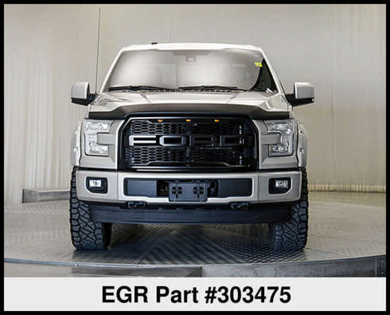 EGR 15+ Ford F150 Superguard Hood Shield - Matte (303475)