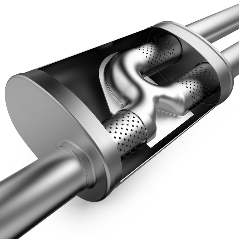MagnaFlow 19-21 Mazda 3 2.5L 2.5in Pipe Dia Street Series Cat-Back Exhaust - Hatchback Only
