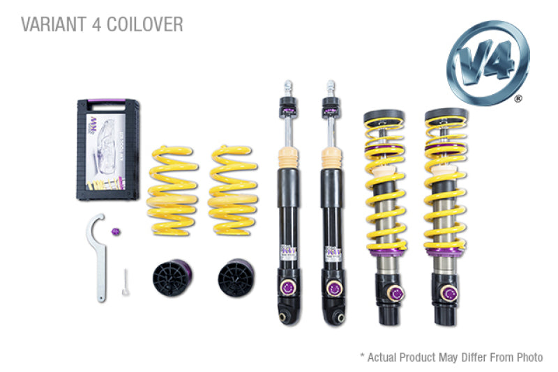 KW Coilover Kit V4 2018+ Mercedes AMG GT R Coupe (Including ESC Modules) w/ Adaptive Suspension