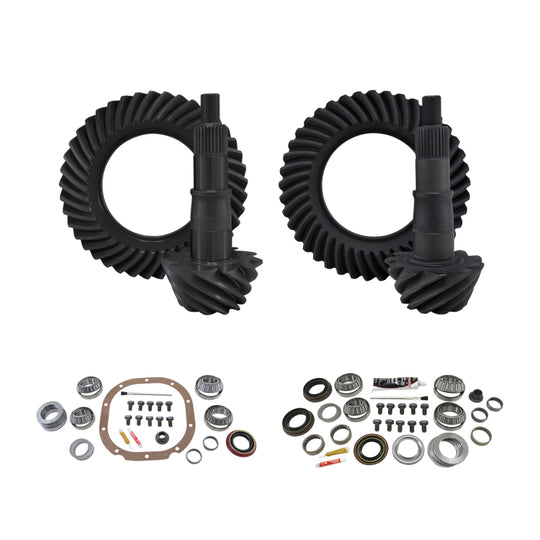 Yukon Gear & Install Kit Package for 00-08 Ford F150 8.8in Front & Rear 4.56 Ratio