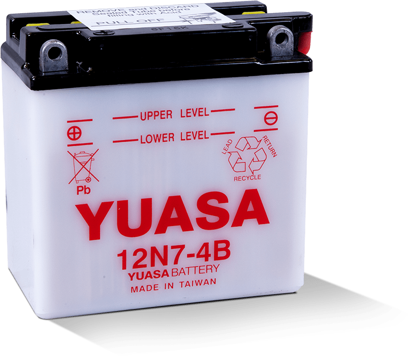 Yuasa 12N7-4B Conventional 12 Volt Battery