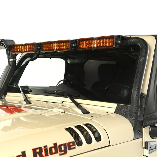 Rugged Ridge 07-18 Jeep Wrangler JK Windshield LED Light Bar