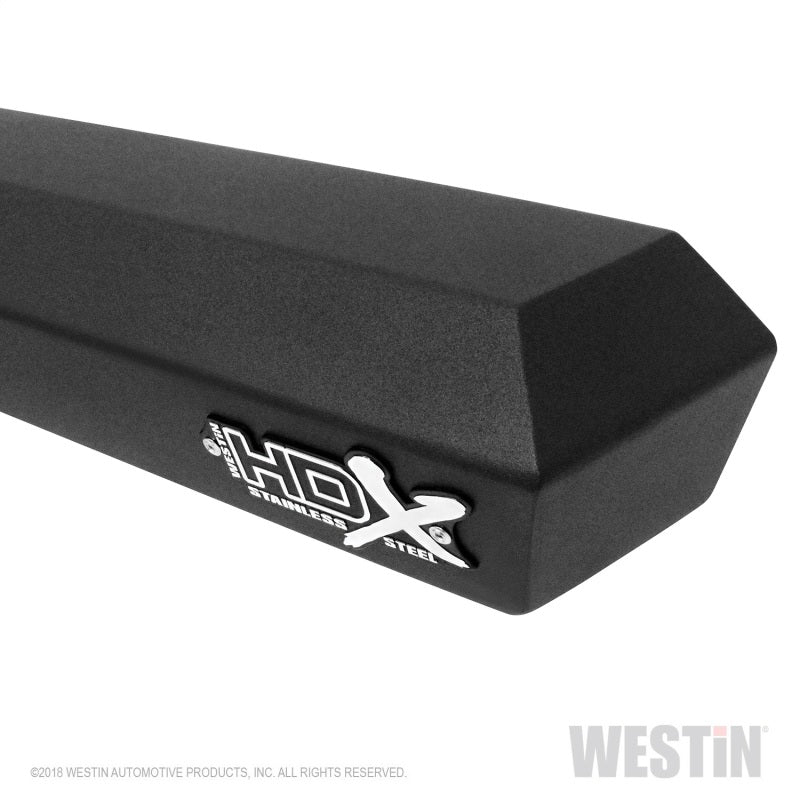 Westin 10-17 Toyota 4Runner Trail Edition (Excl. Ltd) HDX Stainless Drop Nerf Step Bars - Tex. Blk