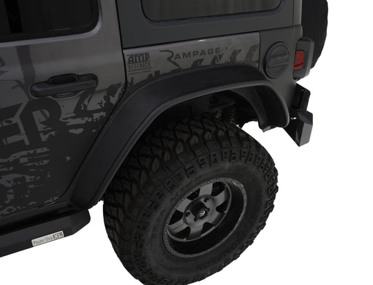 Bushwacker YA FF Jeep Flat Style 2 Piece