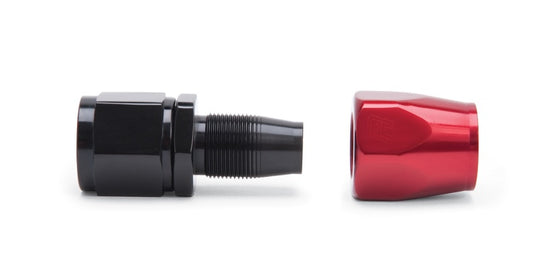 Russell Performance 2-Piece -8 AN Full Flow Swivel Hose End Sockets (Qty 2) - Polished and Red