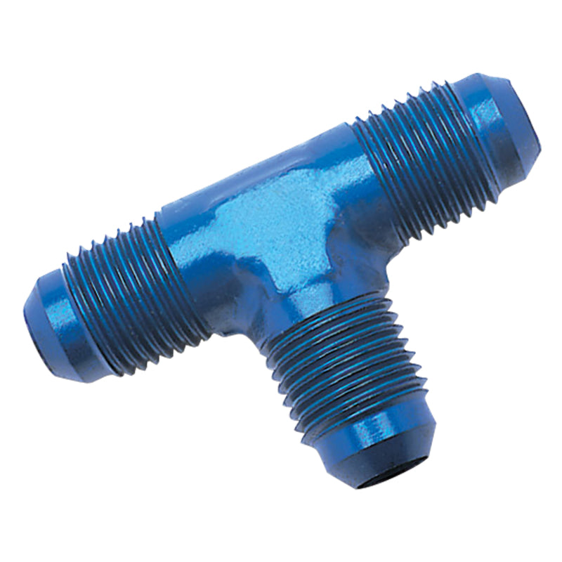 Russell Performance -10 AN Flare Tee Fitting (Blue)