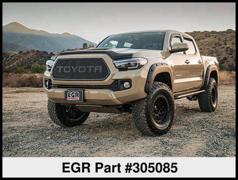 EGR 16-17 Toyota Tacoma Superguard Hood Shield - Matte (305085)