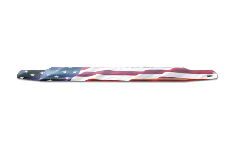 Stampede 2011-2014 Chevy Silverado 2500 HD Vigilante Premium Hood Protector - Flag