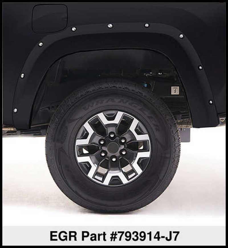 EGR 2017 Ford Super Duty Bolt-On Look Color Match Fender Flares - Set - Magnetic Metallic