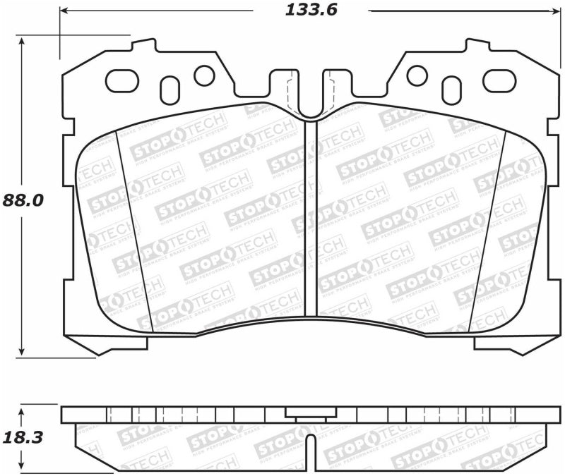 StopTech Street Brake Pads