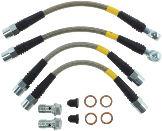 StopTech 98-05 VW Passat Rear Stainless Steel Brake Line Kit