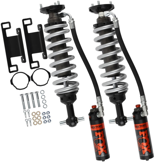 Fox 2019+ Ford Ranger 2.5 Factory Series 2-3in Front Coilover Reservoir Shock (Pair) - Adjustable