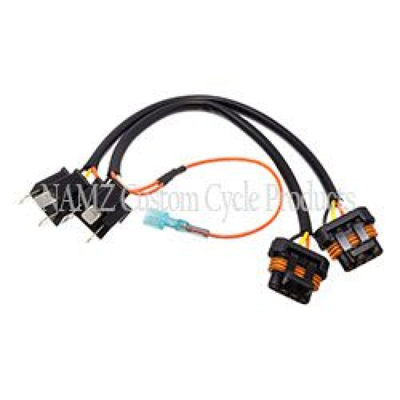 NAMZ 04-23 V-Twin FLTR OEM LED Headlamp Adaptor Daymaker Harness (HD 69200533)
