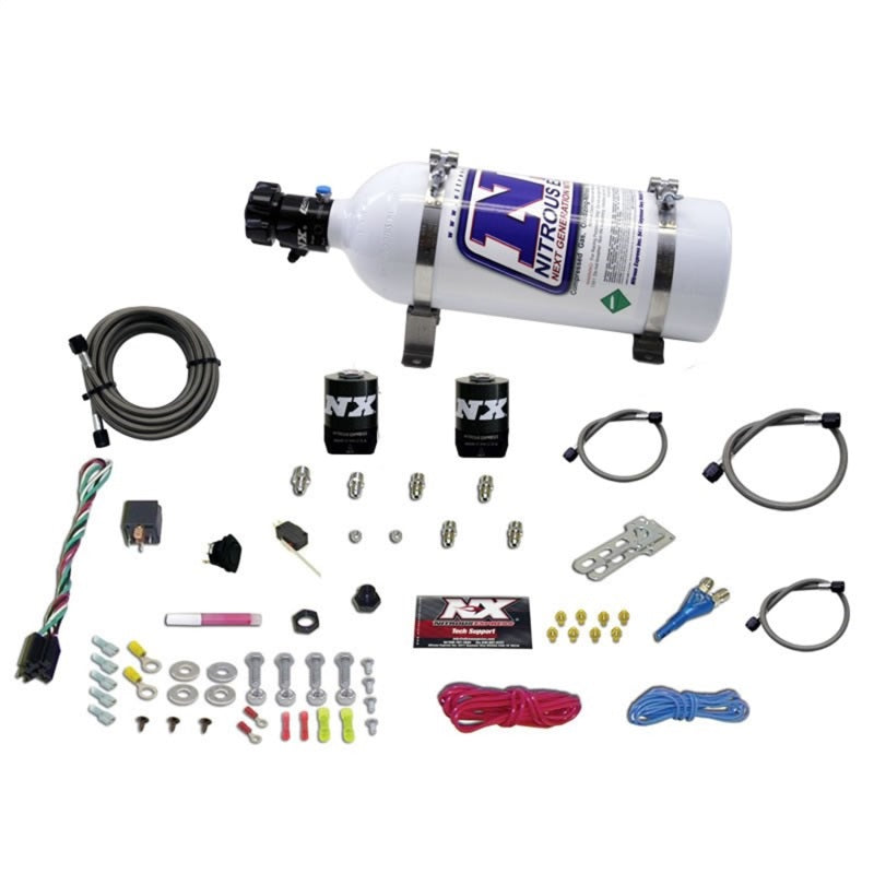 Nitrous Express Shark SHO 400 HP Single Nozzle Nitrous Kit w/5lb Bottle