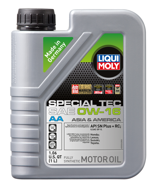 LIQUI MOLY 1L Special Tec AA Motor Oil SAE 0W16