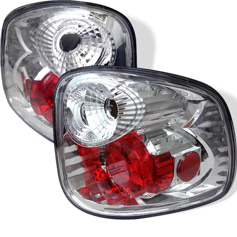 Spyder Ford F150 Flareside 01-03 (Not Fit Supercrew)Euro Style Tail Lights Chrome ALT-YD-FF15001FS-C