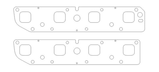 Cometic Dodge 5.7L Hemi .030in MLS 1.46in X 1.39in Exhaust Manifold Gaskets *Pair*