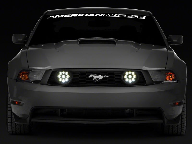 Raxiom 05-12 Ford Mustang GT LED Fog Lights- Clear