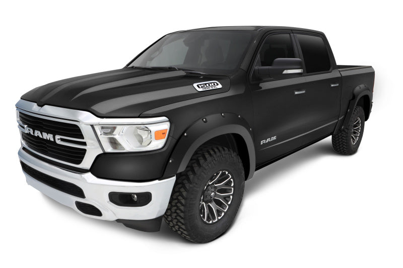 Bushwacker 20-22 Ram 1500 (Excl. Rebel/TRX) 76.3/67.4in Bed OE Style Flares 4pc - Diamd. Blk