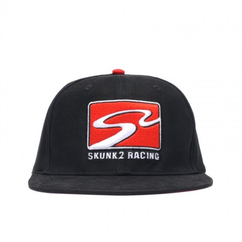 Skunk2 Team Baseball Cap Racetrack Logo (Black) - S/M