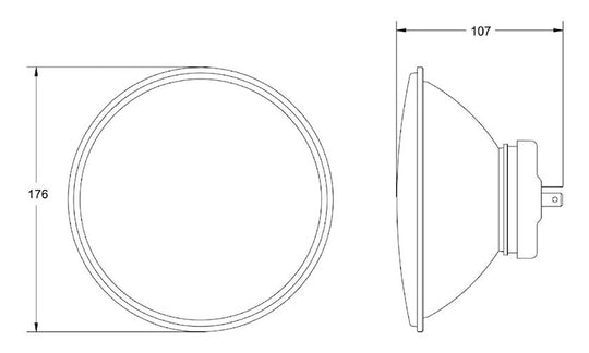 Hella Headlamp Esh Fa Gn Mgs12 53396 1A6