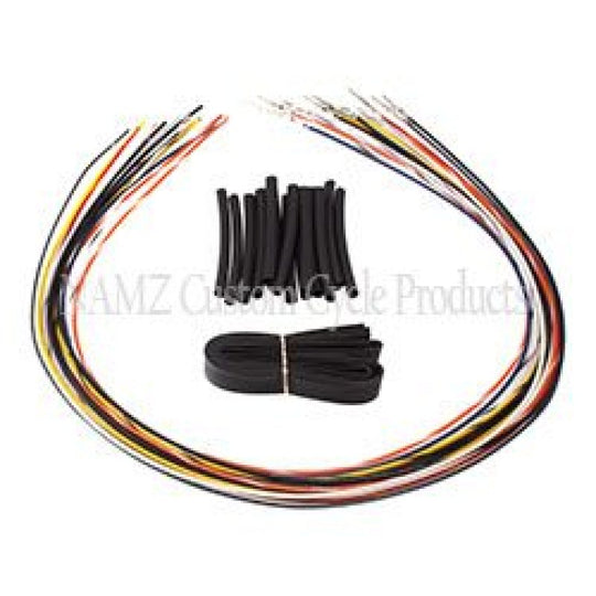 NAMZ 07-13 NON-Baggers Handlebar Switch Wire Extensions 24in. (Cut & Solder / Fits Up to 20in. Apes)