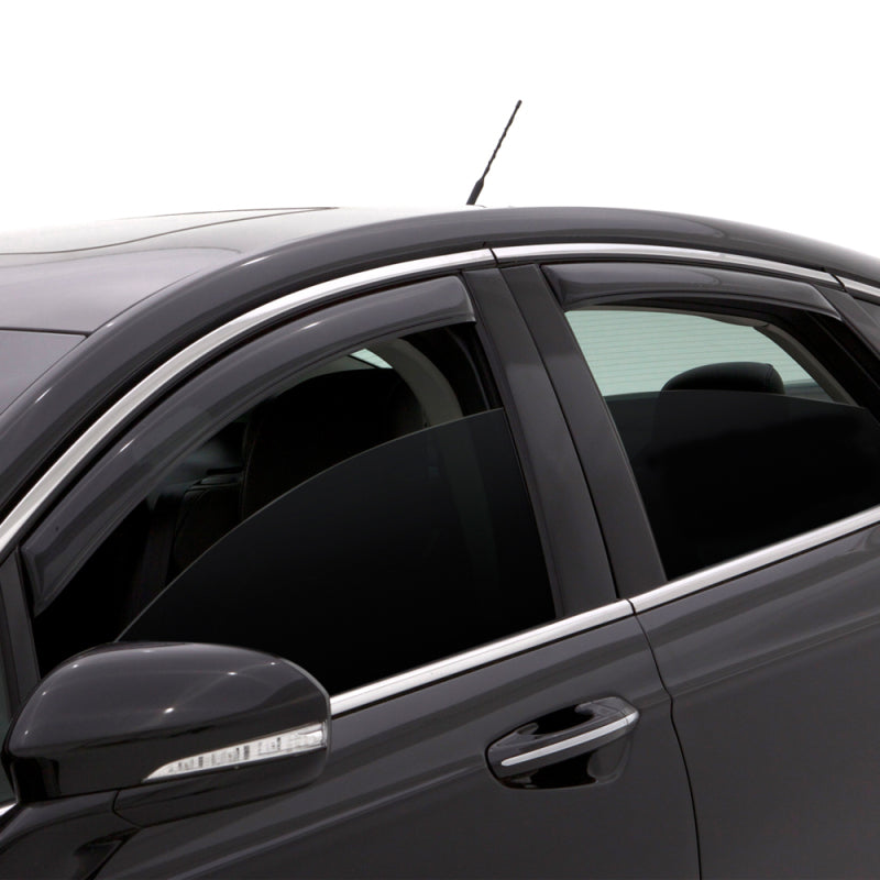 AVS 15-18 Nissan Murano Ventvisor In-Channel Front &amp; Rear Window Deflectors 4pc - Smoke