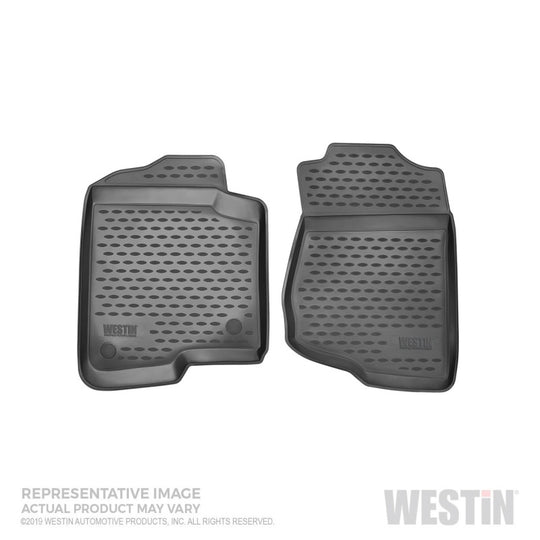 Westin 14-19 Nissan Sentra Profile Floor Liners Front Row - Black