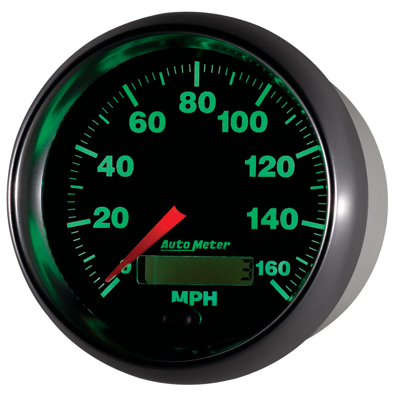 Autometer GS 3-3/8 inch 160 MPH In Dash Speedometer Gauge