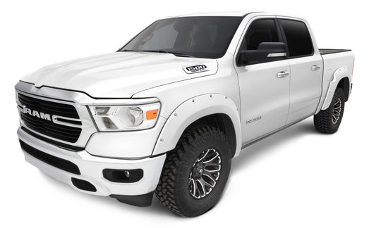 Bushwacker 19-22 Ram 1500 (Excl Rebel Models) Pocket Style Flares 4pc - Ivory Pearl